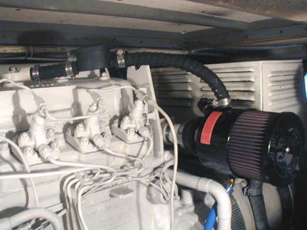AIRSEP Kit - Marine Gensets & Marine Engines up to 100HP -Kit # KWUG325-1