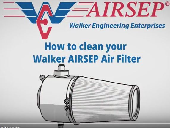 Walker Service Video # 102 - Cleaning Your Walker AIRSEP Air Filter
