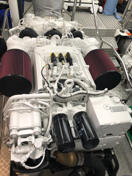 Air Filter, High Performance MTU S2000 (4-PAK Marine Engine) -Part# KW1002357-4