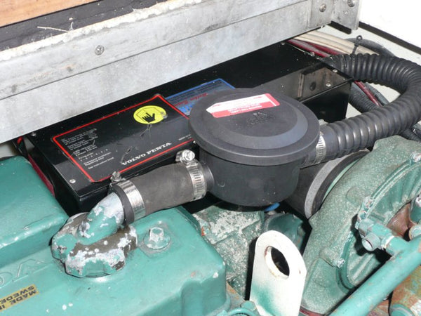AIRSEP Kit Volvo 63P - High Performance CCV System w/Air Filter-Part# KWTAMD63P-1